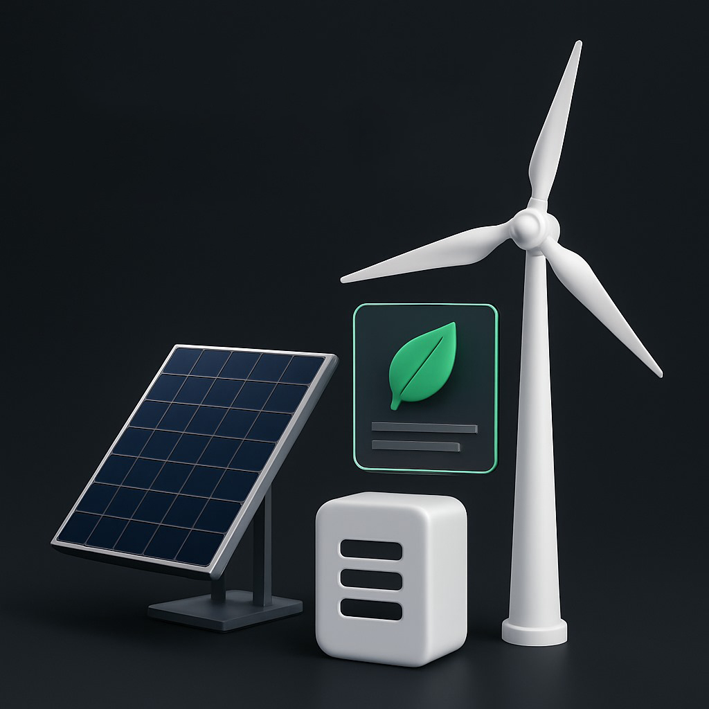 Green leaf icon